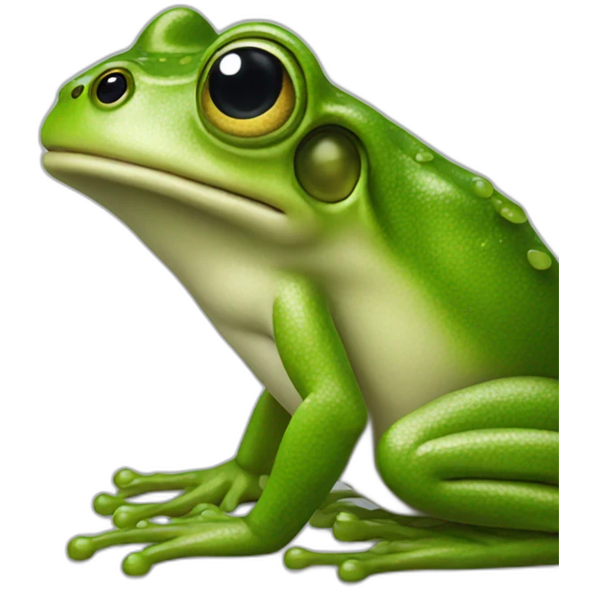typing-frog emoji