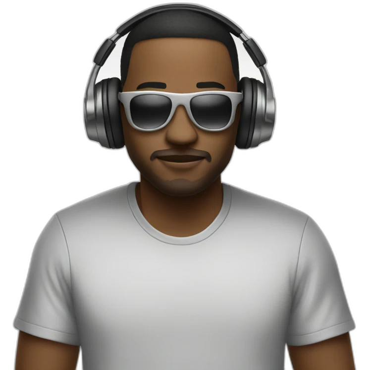 DJ man emoji