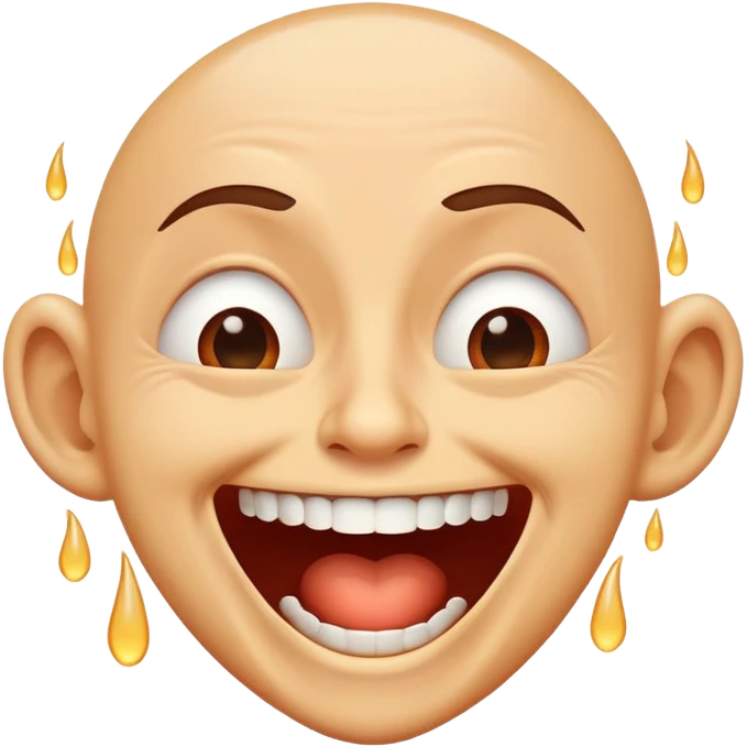 maniacal cackling haha laughing tears emoji