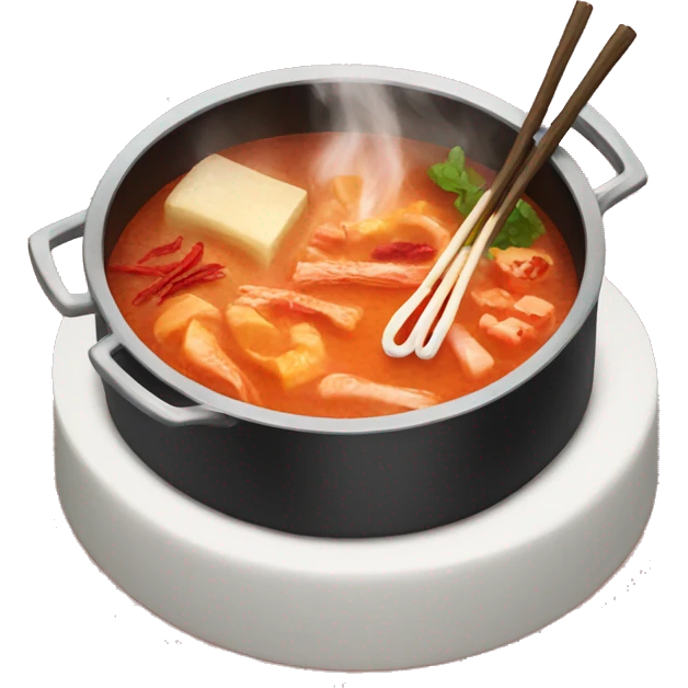 Hot pot emoji