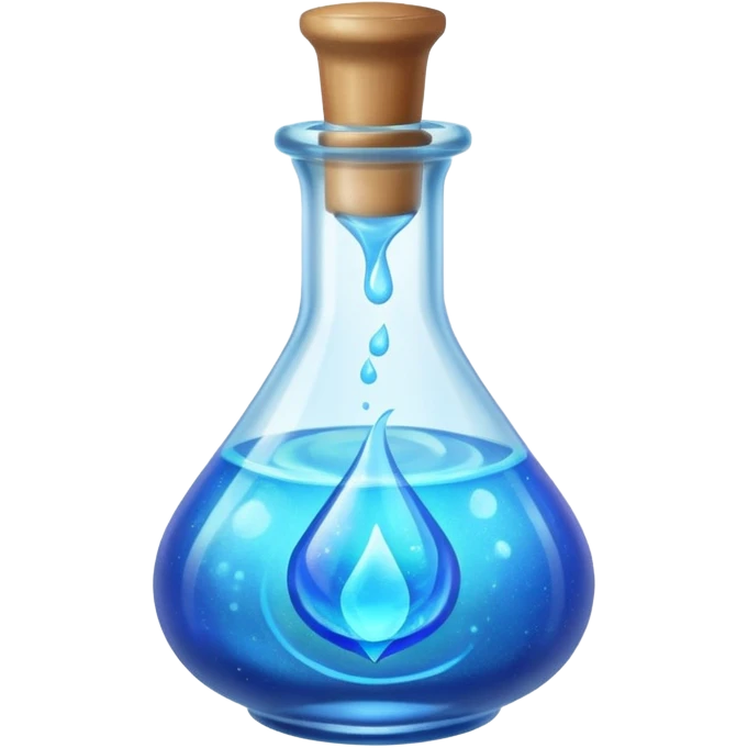 Potion – Glass vial filled  emoji