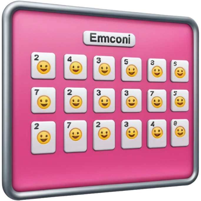 pink business strategy board. emoji png emoji