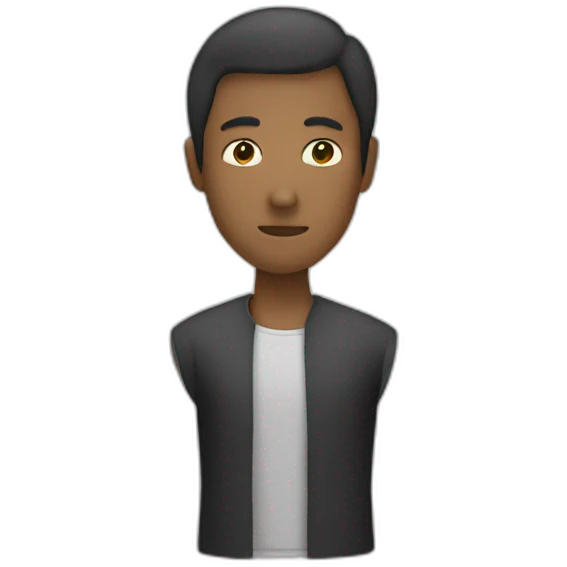 faceless man emoji
