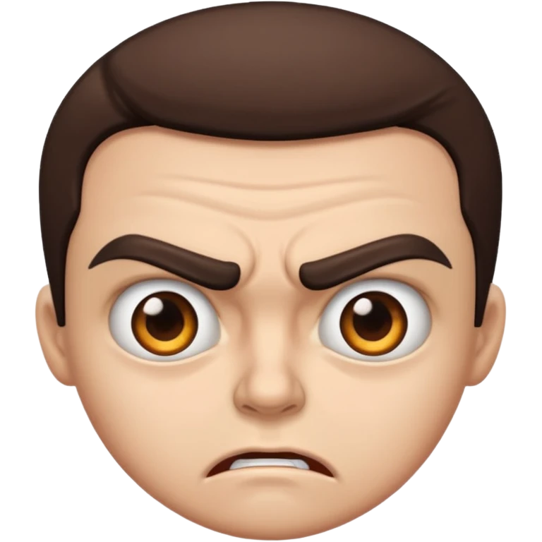 merge the angry eyebrows with the expressionless face emoji's mouth emoji