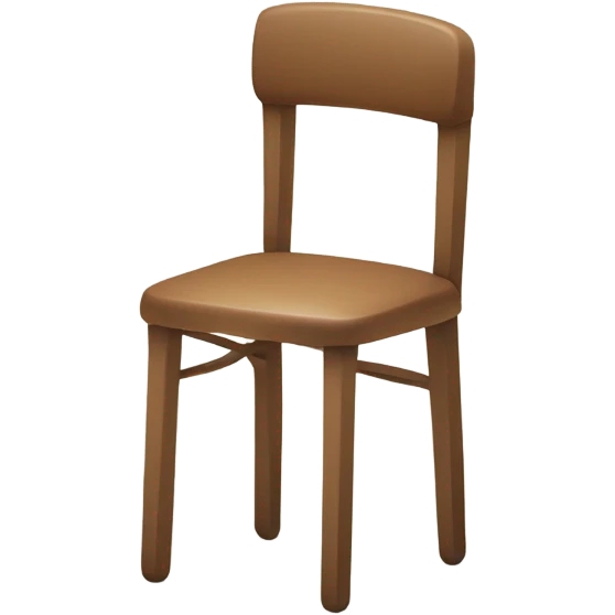 Chair that can walk emoji