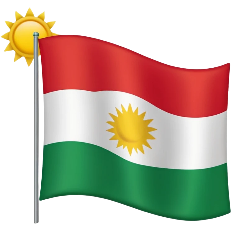 Kurdistan Flag emoji