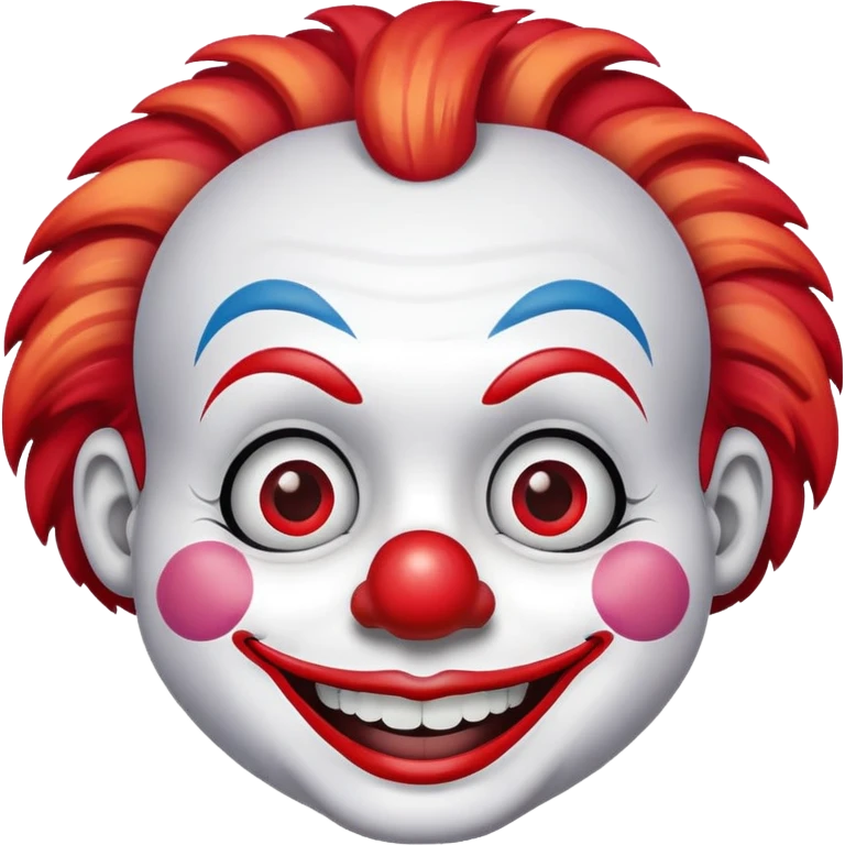 classic clown face emoji