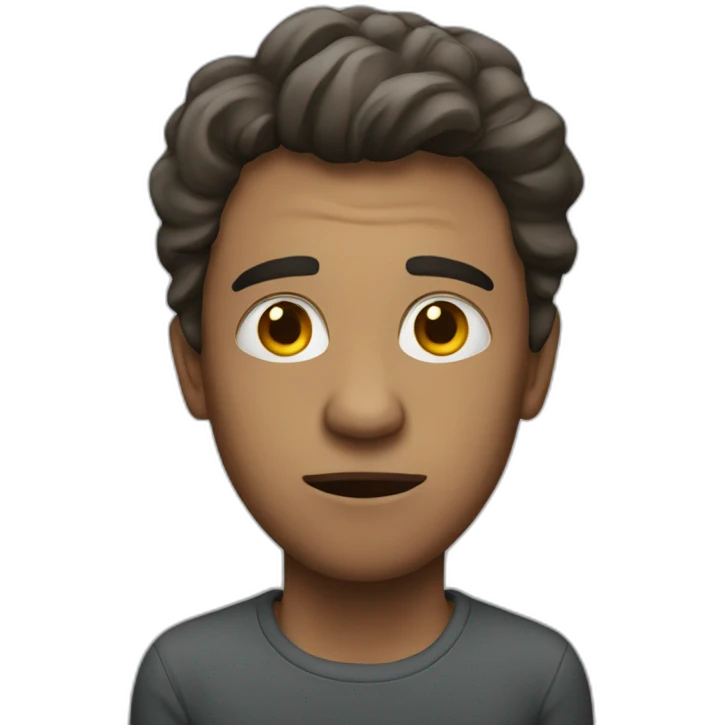 Shoked person emoji