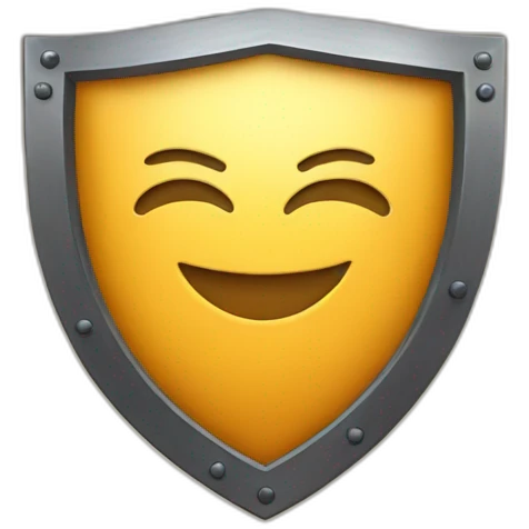 checkmark on the shield emoji