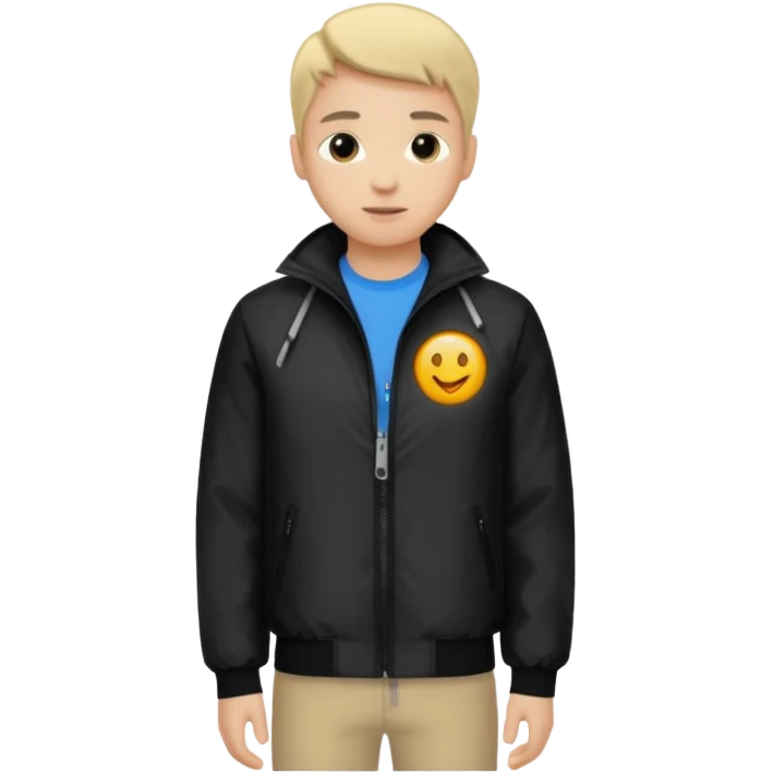 light jacket no emoji on it emoji