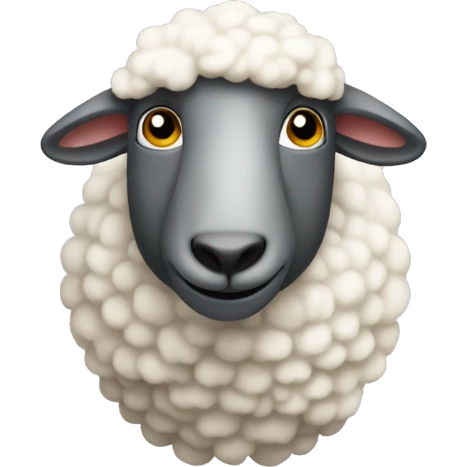 Sheep with a beak emoji
