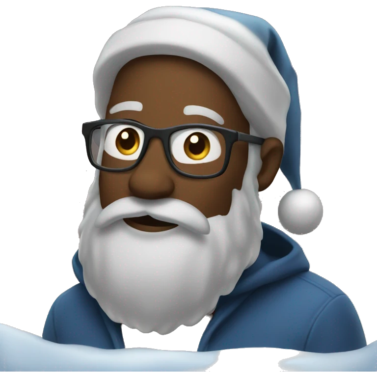 Christmas night  emoji