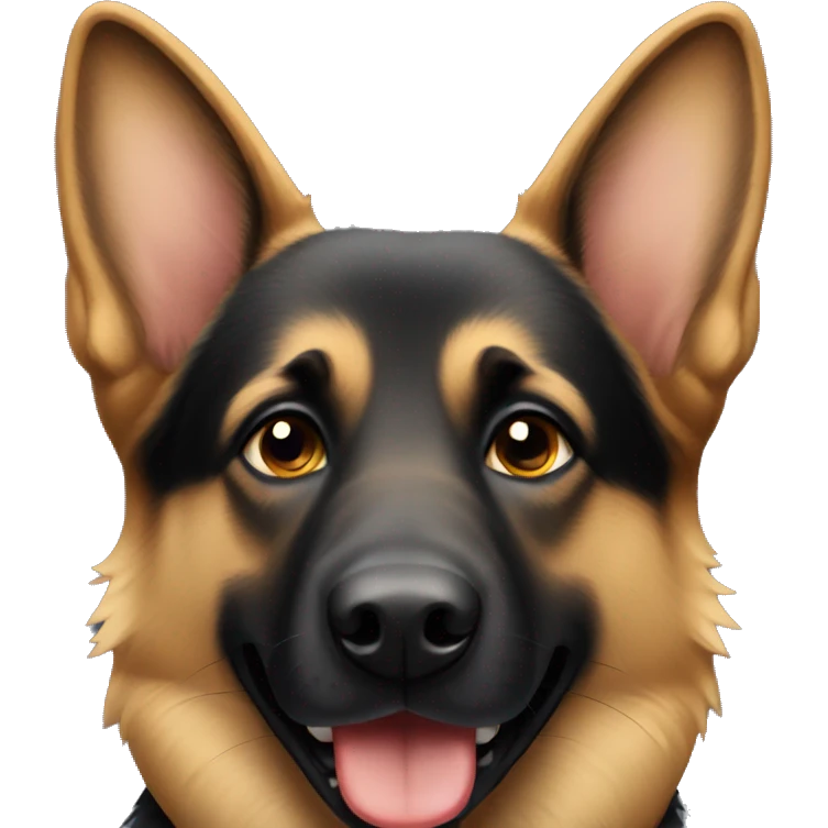 German Shepard  emoji