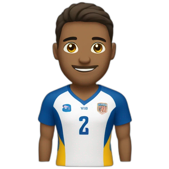 Jugador de voley emoji