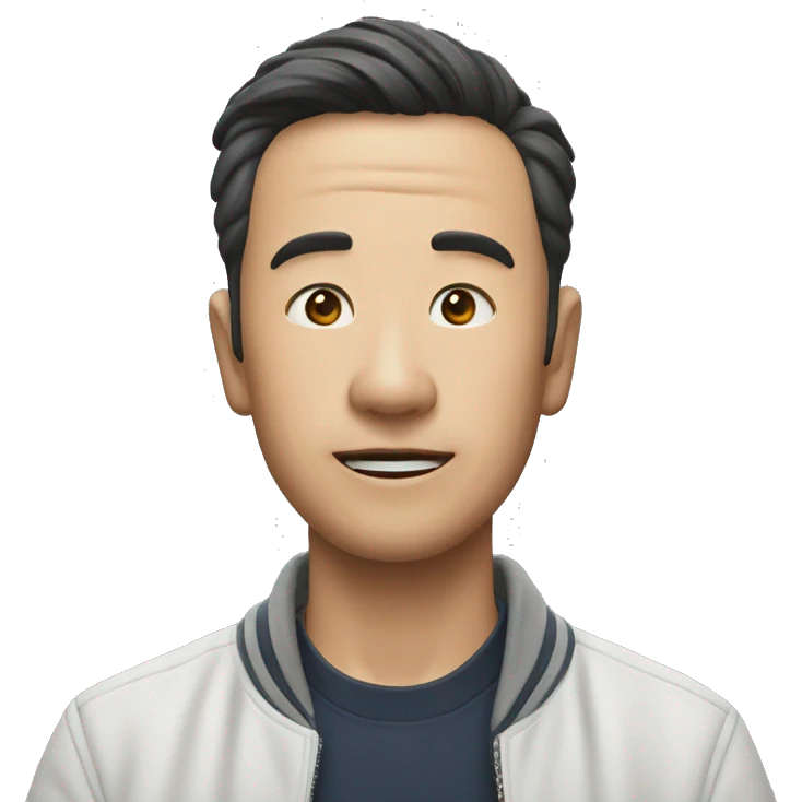 커피마시는 푸들 emoji