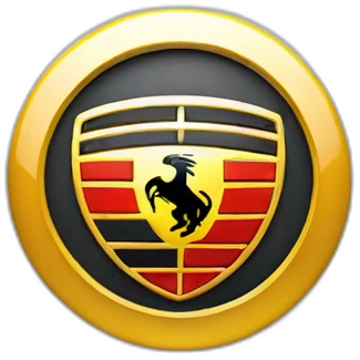 Porsche logo without text emoji