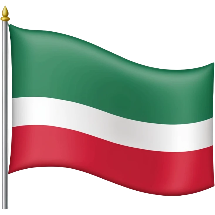 The flag of Chechnya emoji
