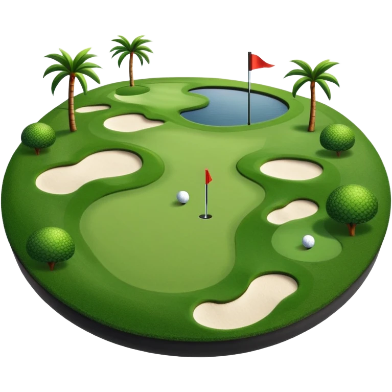 Florida golf emoji