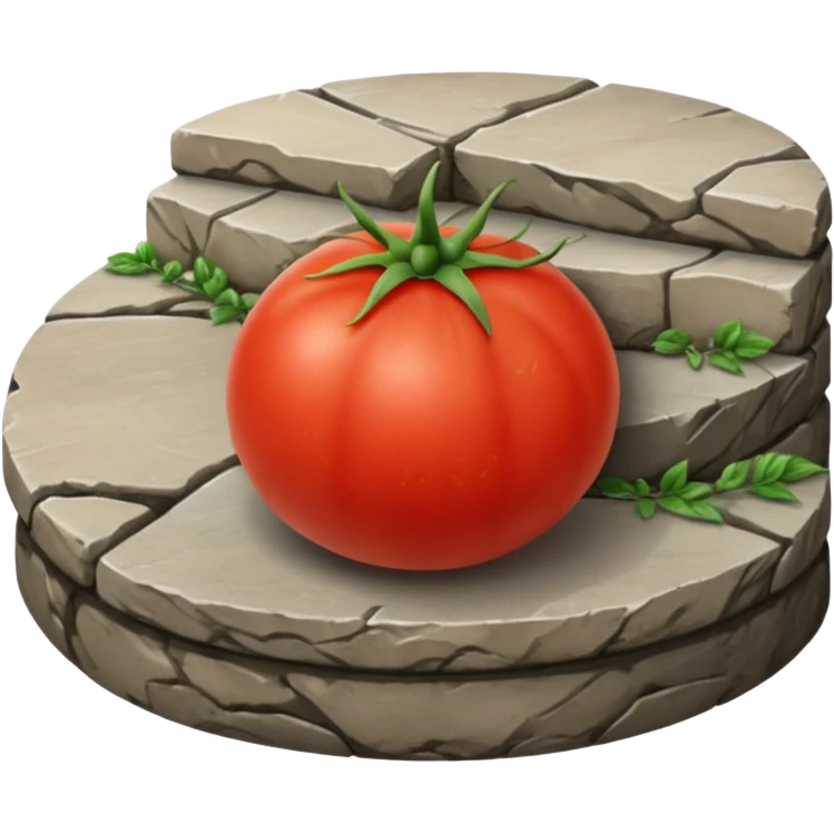 Tomato on a stoop emoji