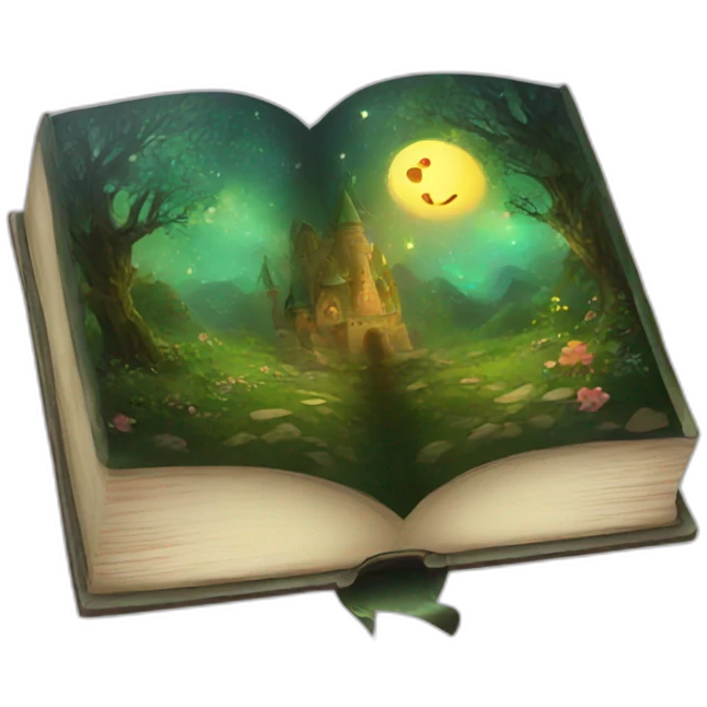 magical book emoji