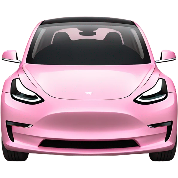 pink color tesla morel 3 emoji