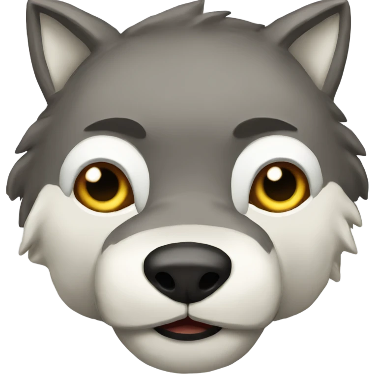 Evolve into Wolf emoji