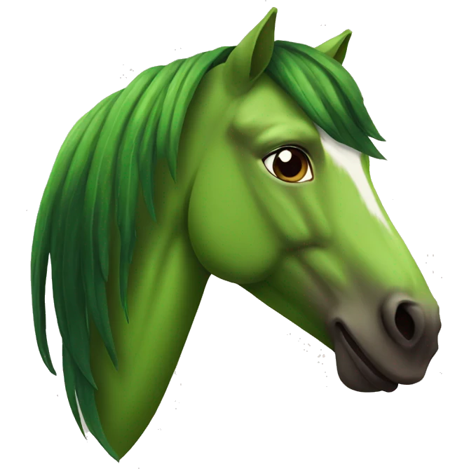  Avacado horse emoji
