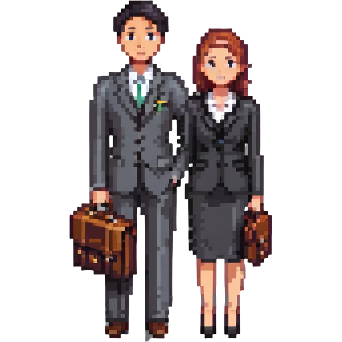 A pair of working parents emoji