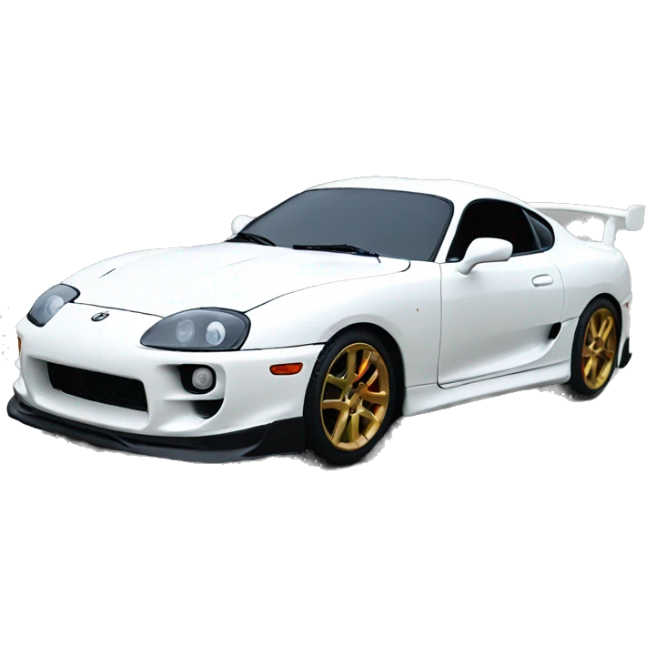 Supra car white emoji