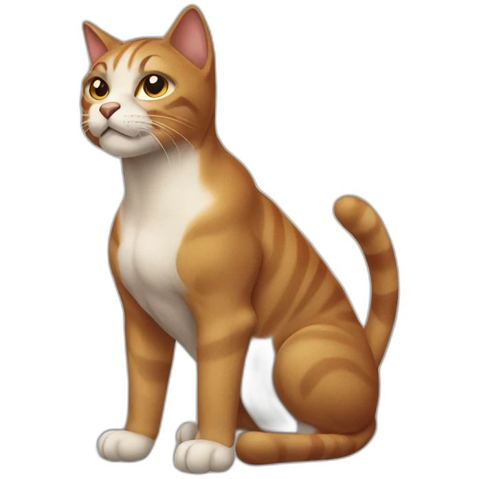 Muscular Cat emoji