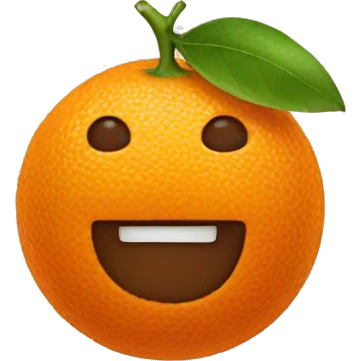 orange emoji