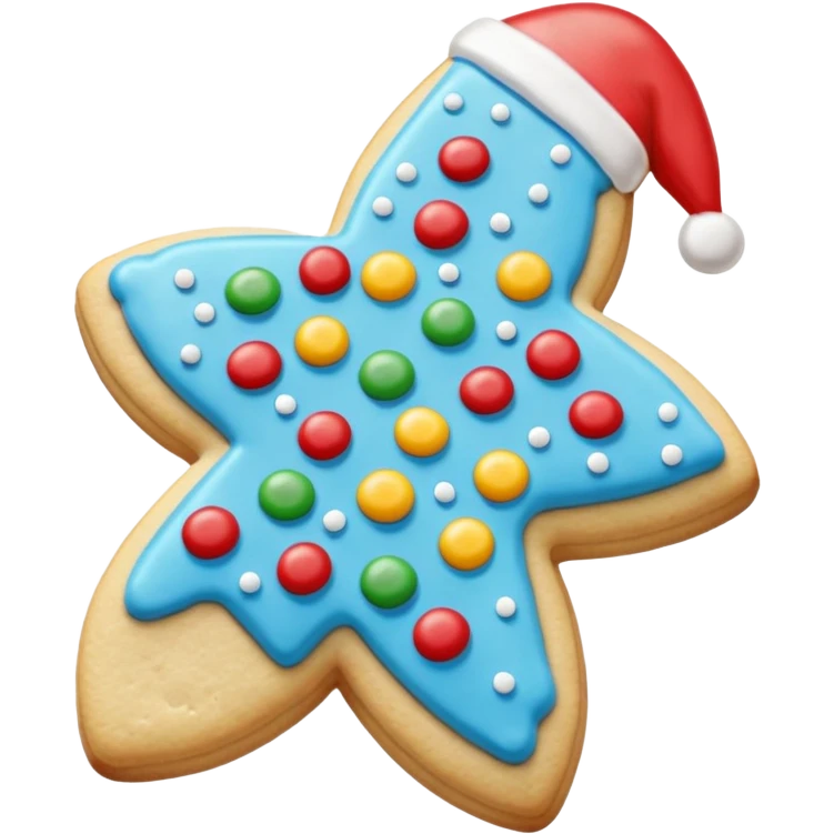 christmas cookie emoji
