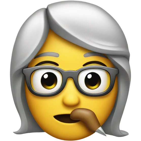 regular emoji saying a secret emoji