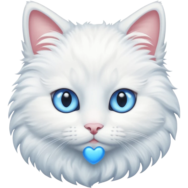 White cat emoji