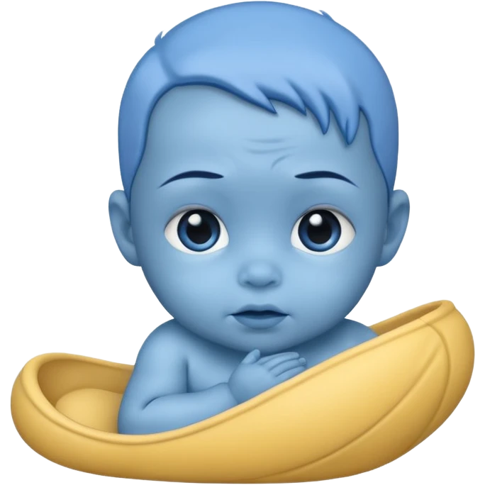 blue mutant baby emoji