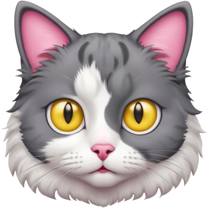 Confused cat emoji