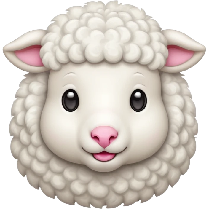 white lamb emoji