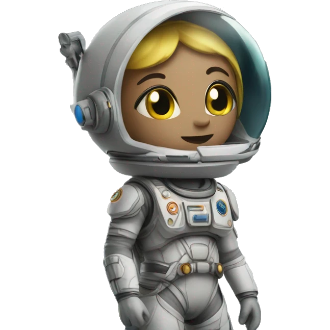 Artemis on the moon emoji