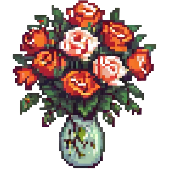 pink rose flower bouquet emoji