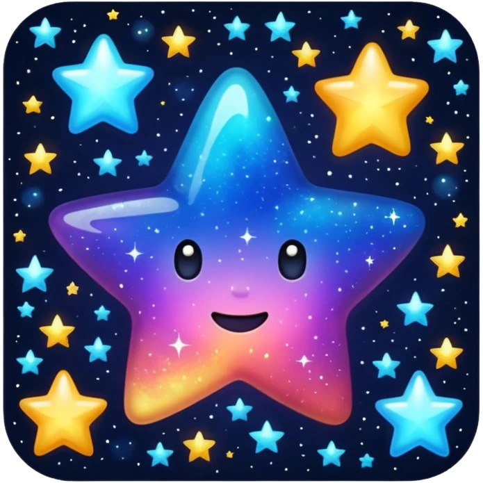 Galaxy stars emoji