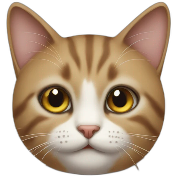 Cat choqued emoji