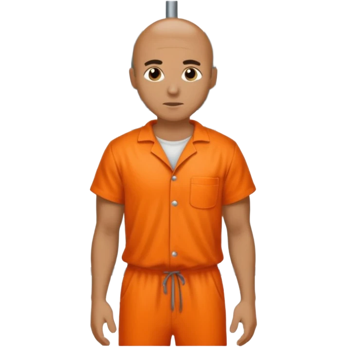 prison cell with a guy emoji