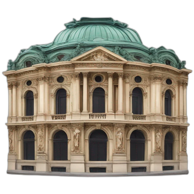 Opera garnier building  emoji