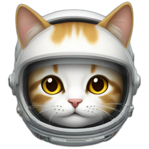 Gato astronauta emoji