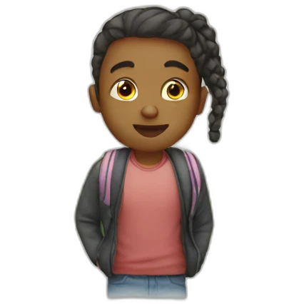 Student who fails school emoji