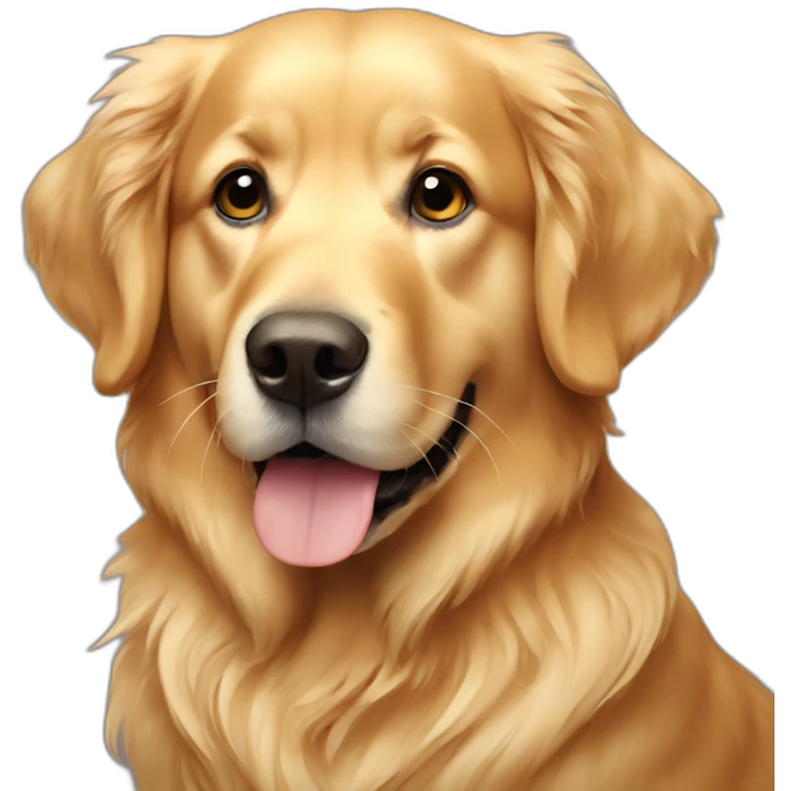 Golden retriever  emoji