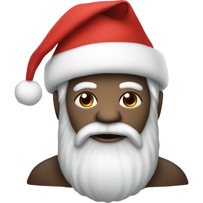 Darwin with a Christmas hat  emoji