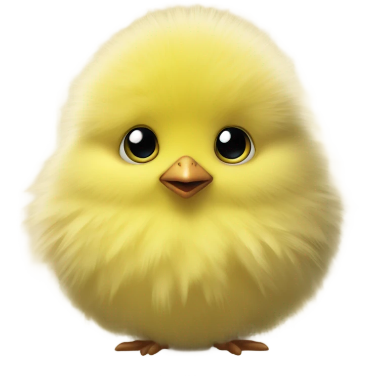 Cute baby chick emoji