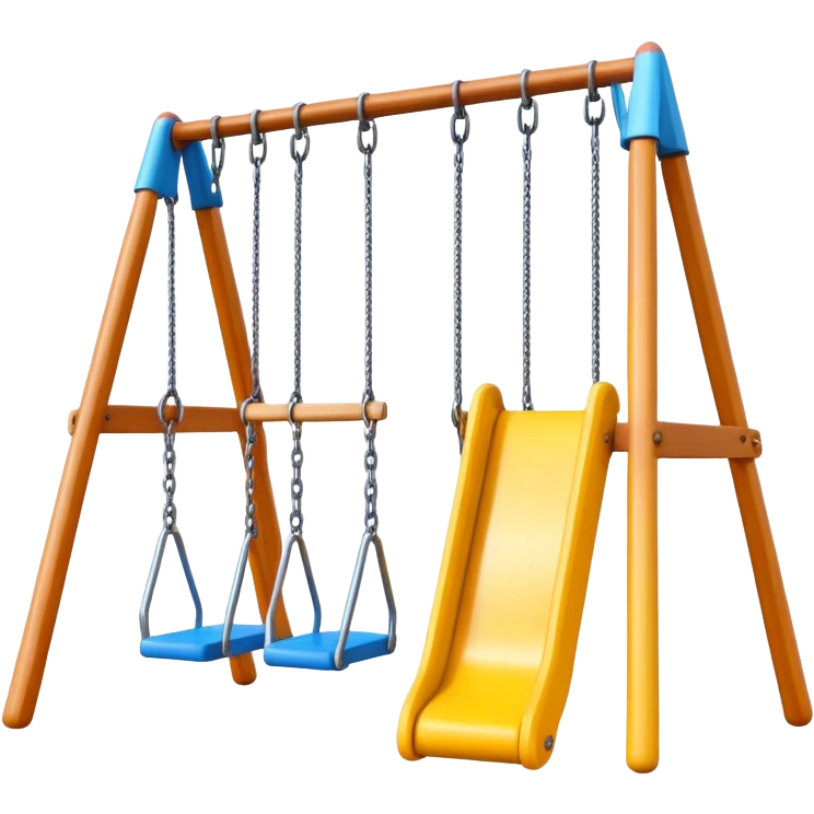 swing set at the playground emoji