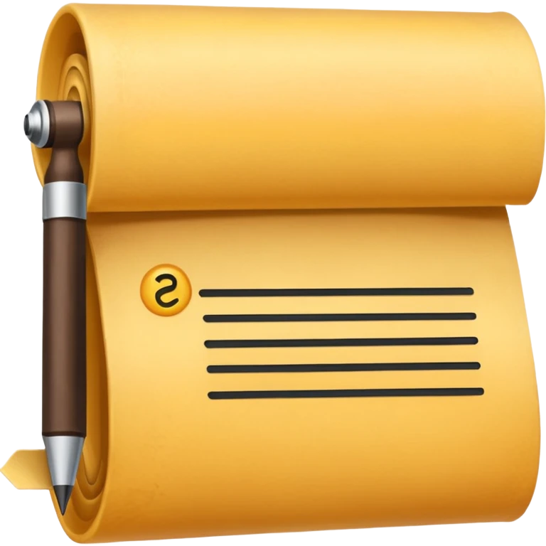 pergamino con historia emoji